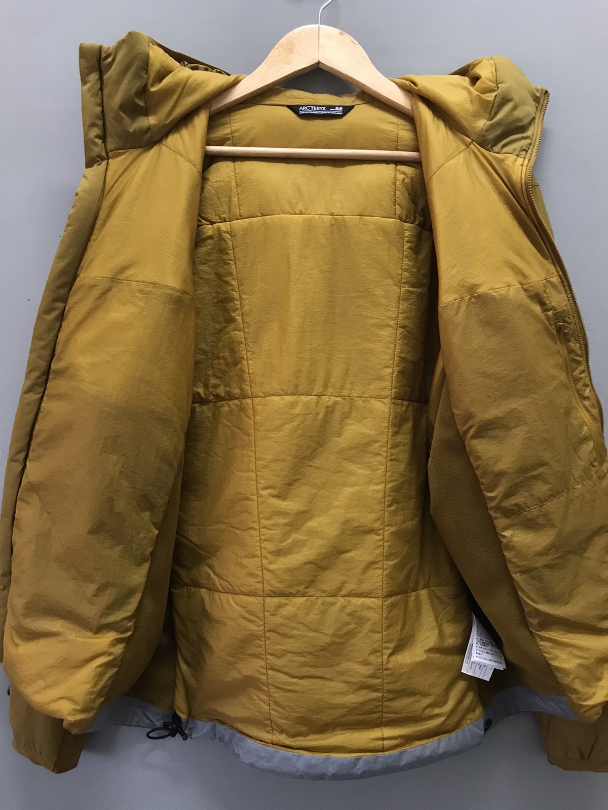 Arc'teryx Atom Lt Hood Mustard Jacket - 12