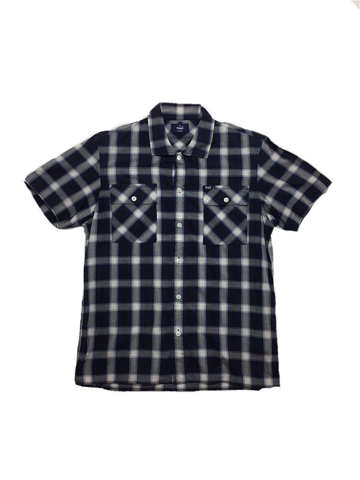 Wtaps Double Pocket Checkered Buttons Up Shirt - 1