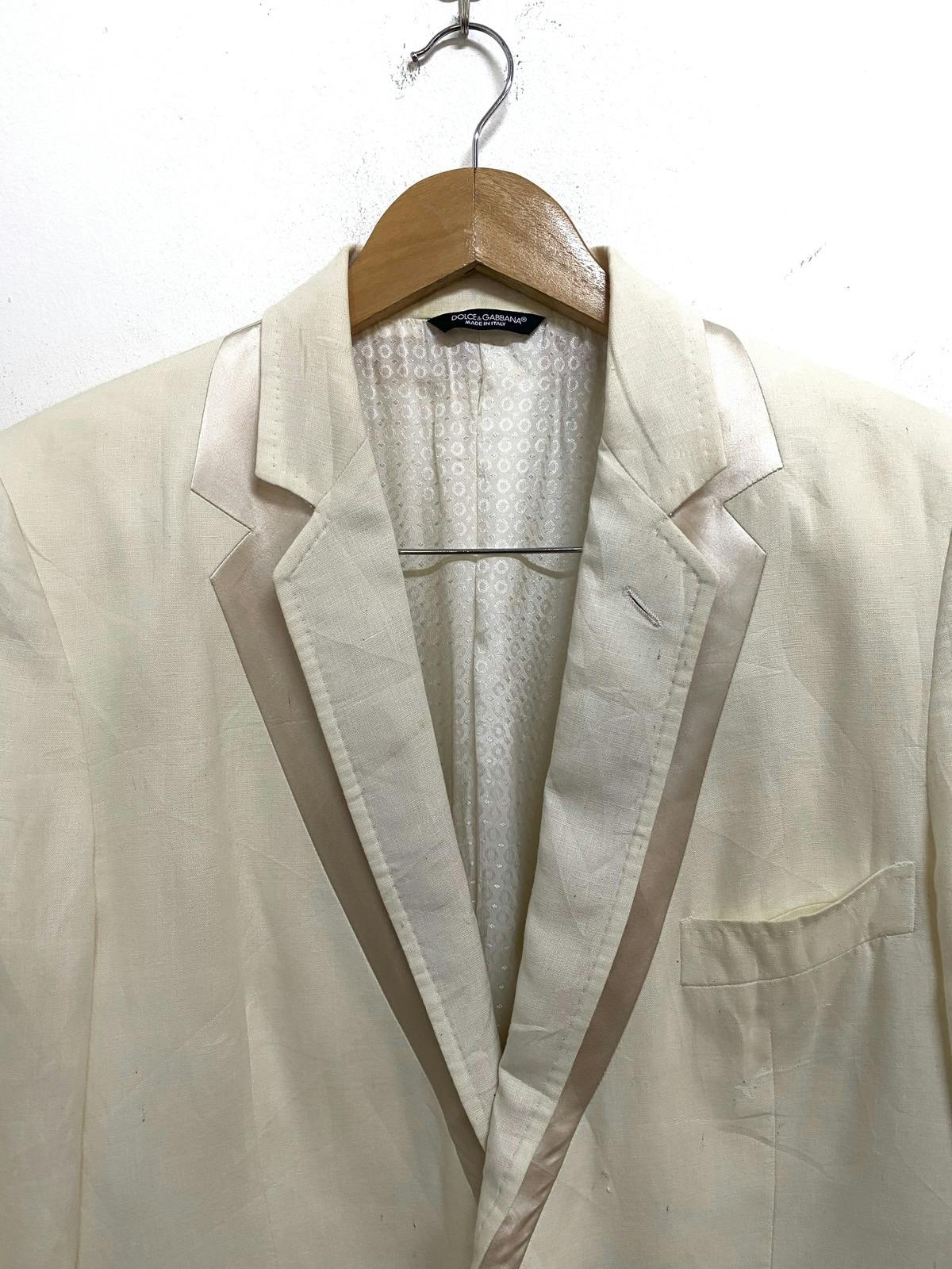 Dolce & Gabbana D&G Linen Suits & Blazers Jacket - 3