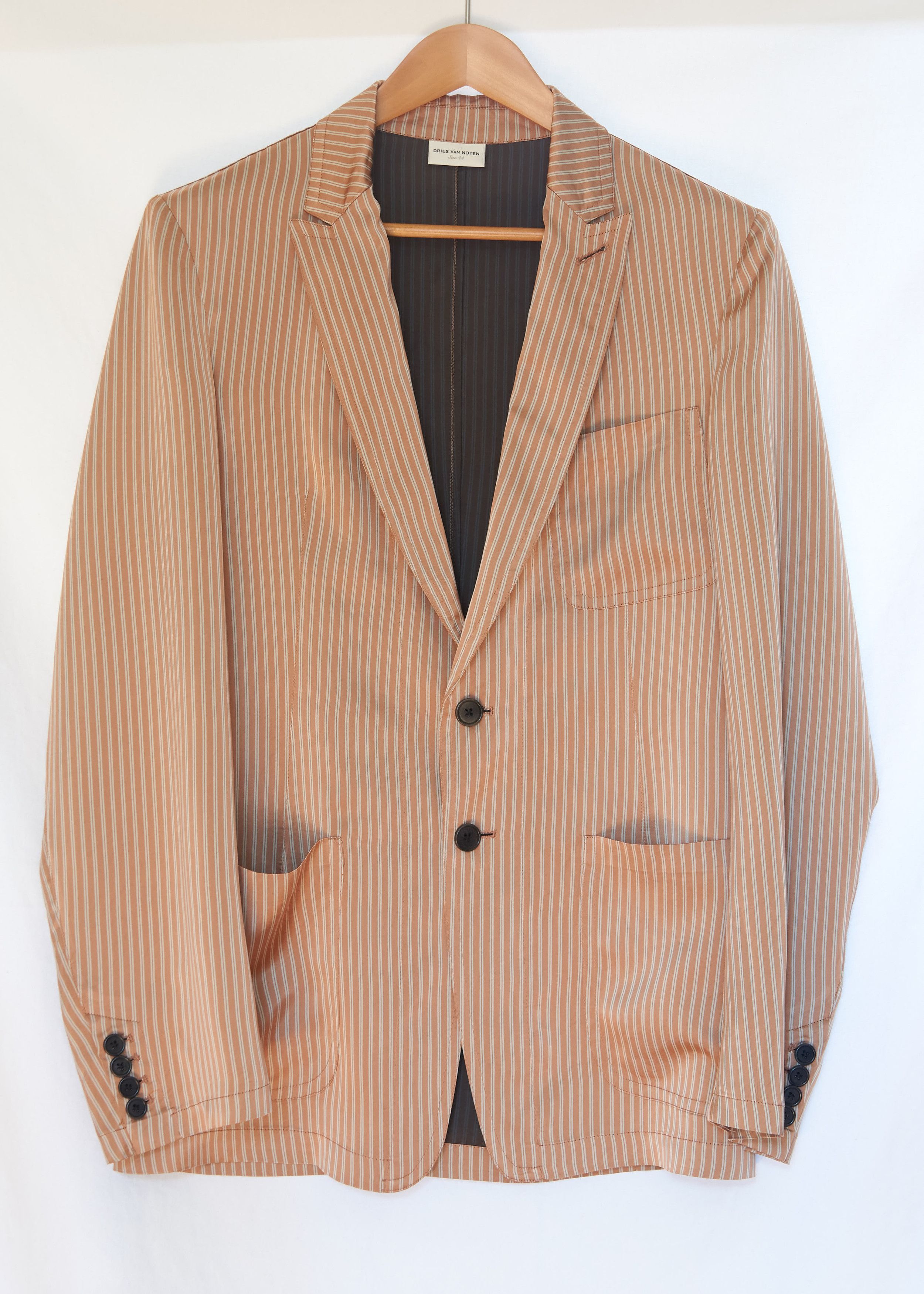 SS15 viscose striped suit - 1