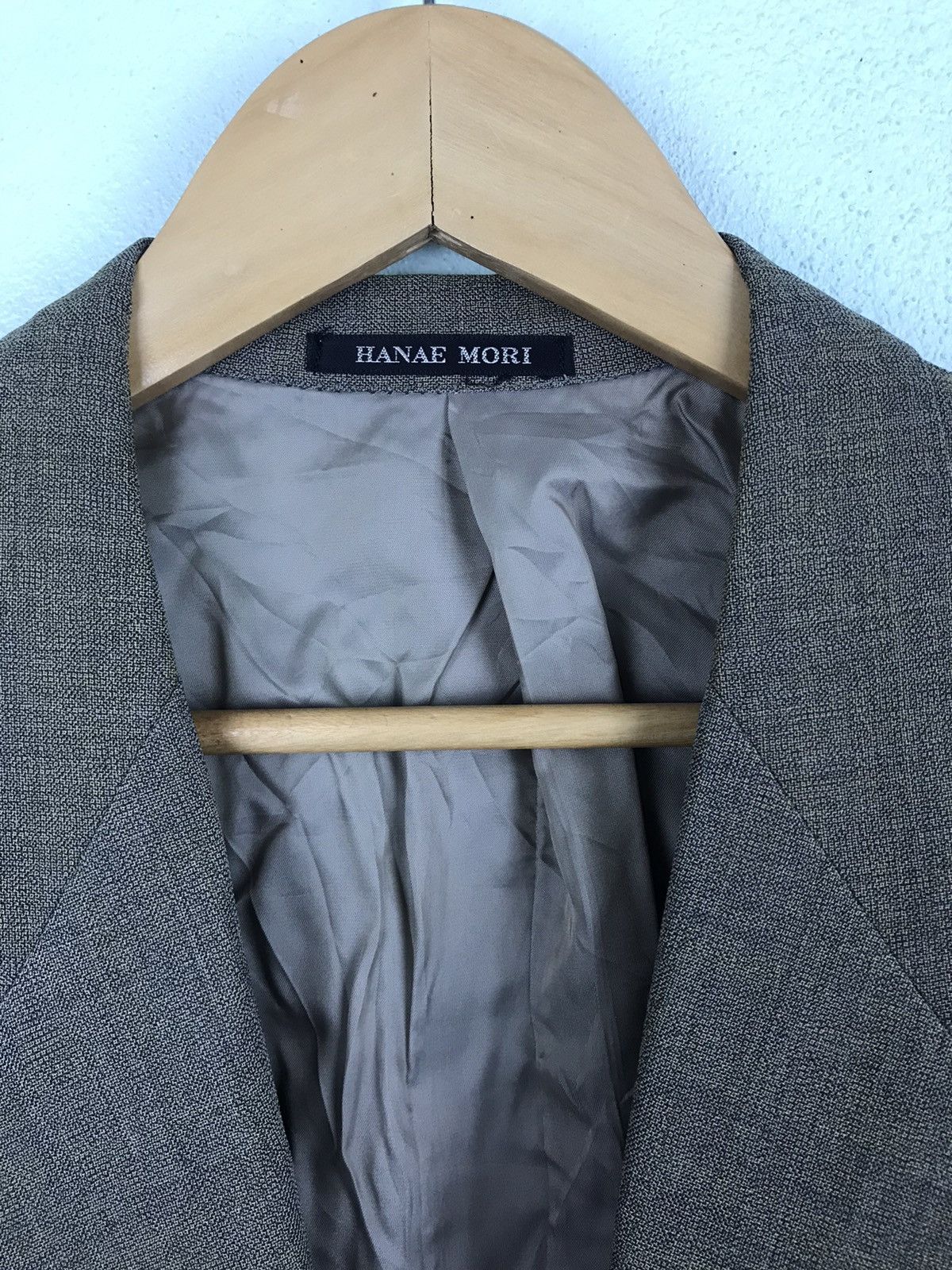 Japanese Designer Hanae Mori monsieur wool jacket - gh0520 - 4