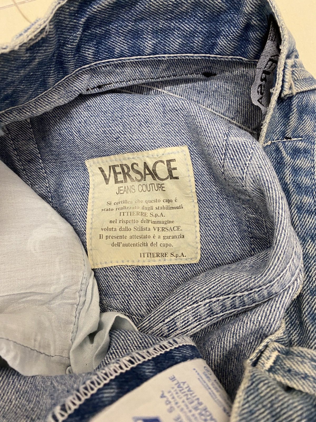 Versace Jeans Couture Blue Wash Denime - 10
