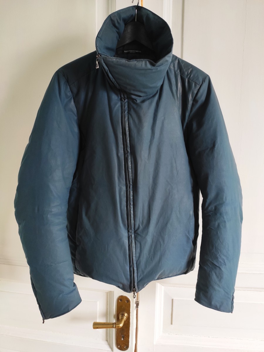 Kazuyuki Kumagai Attachment - Funnel neck down jacket.Like Rick Owens or Devoa - 3