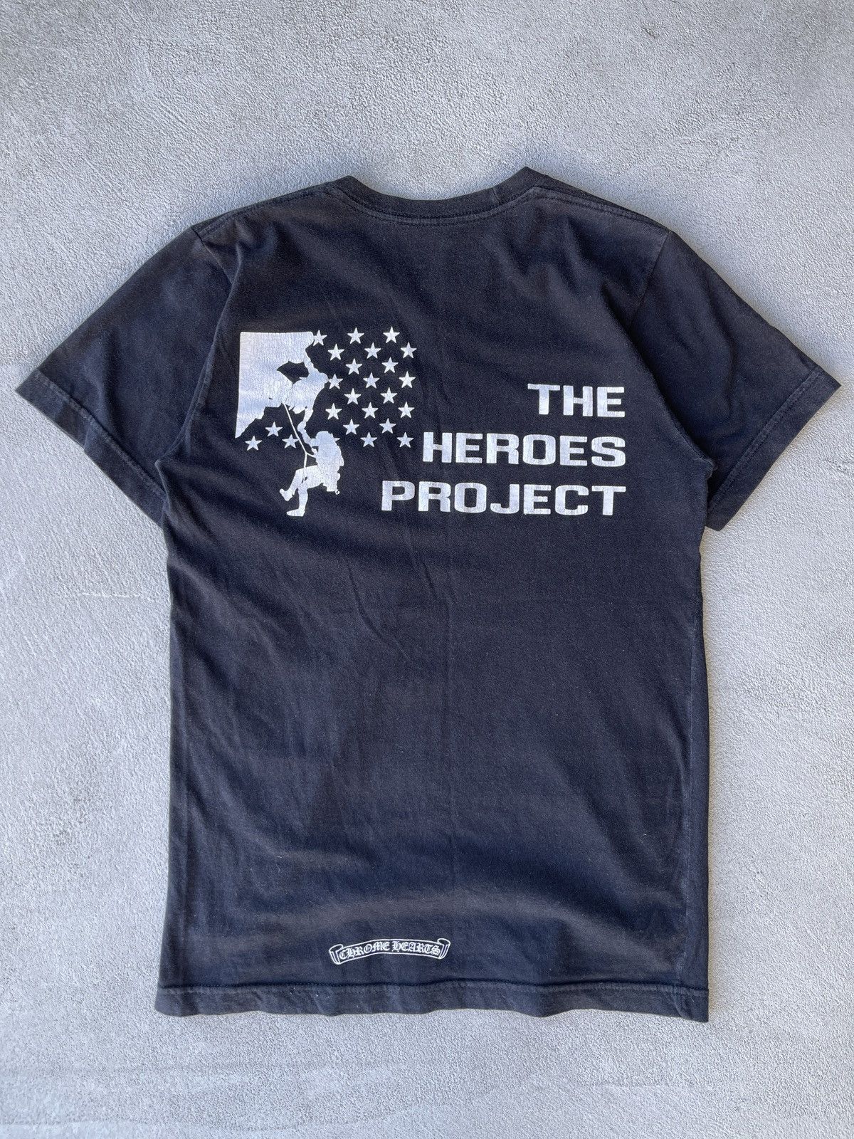 STEAL! 2010s Chrome Hearts The Heroes Project Pocket Tee - 1