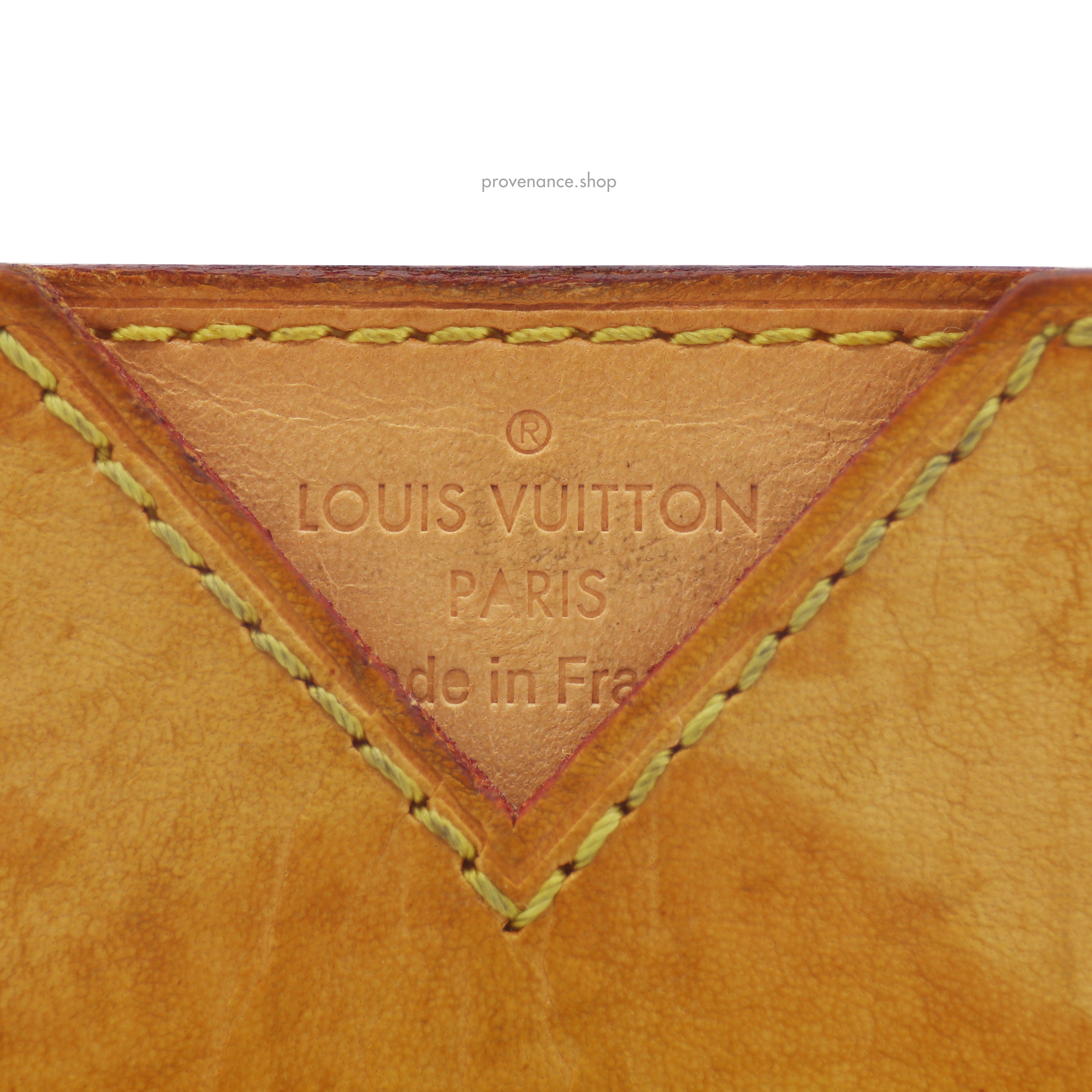 Louis Vuitton Orange Nomade Leather Marco Wallet Louis Vuitton