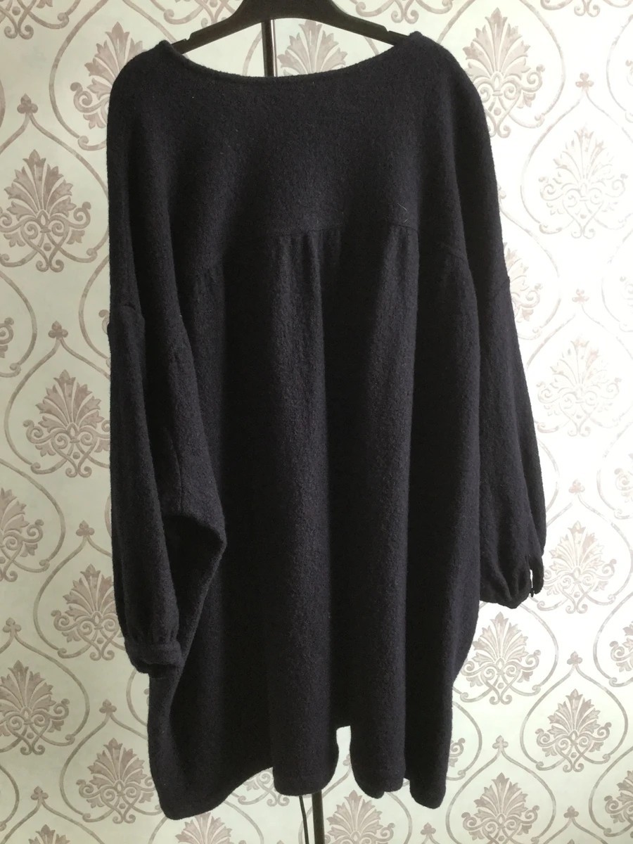 Henrik Vibskov - ONE SIZE amazing heavyweight wool dress or coat - 3