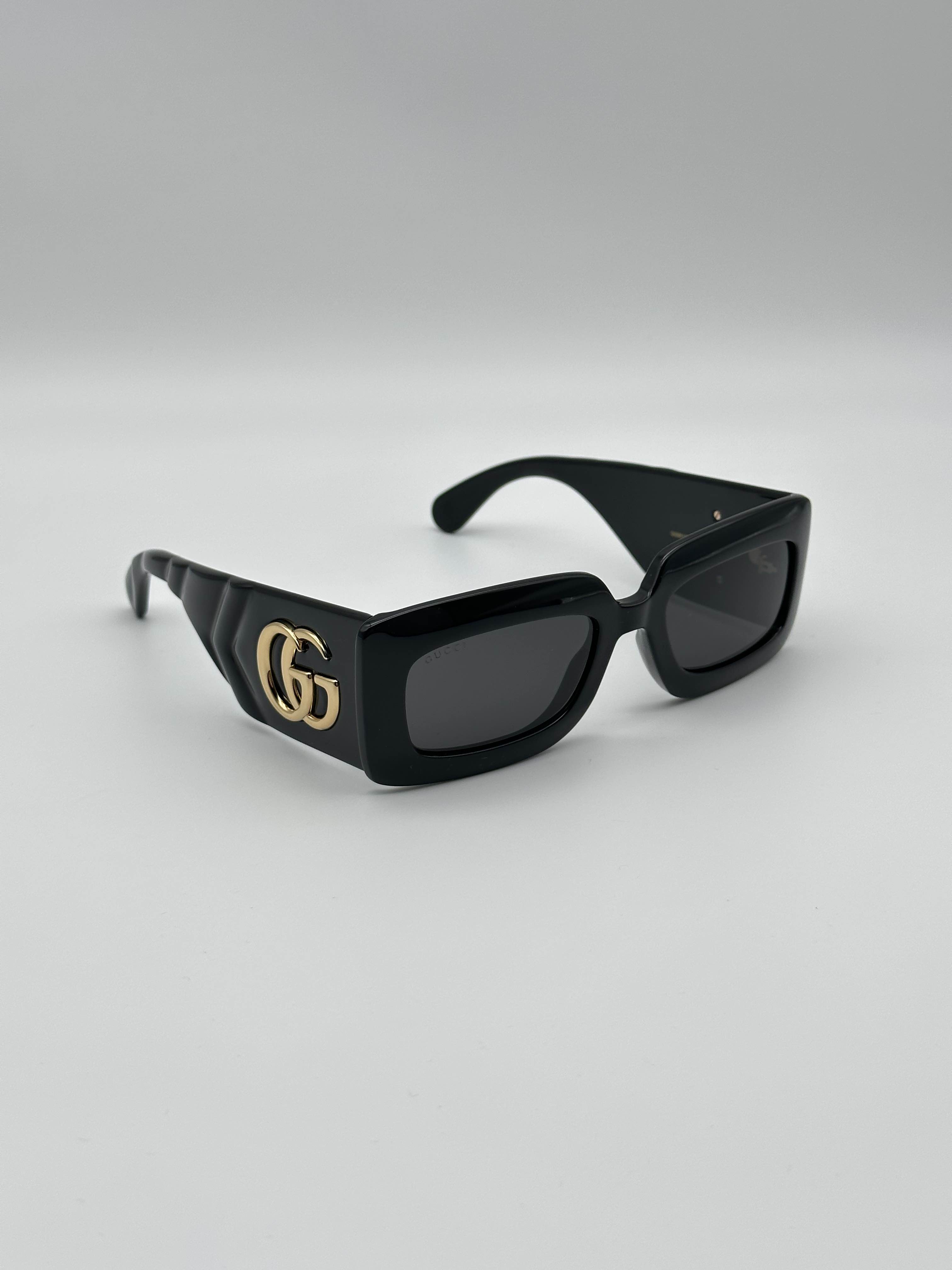 BRAND NEW GUCCI GG0811S 001 Black/Grey Unisex Sunglasses - 2