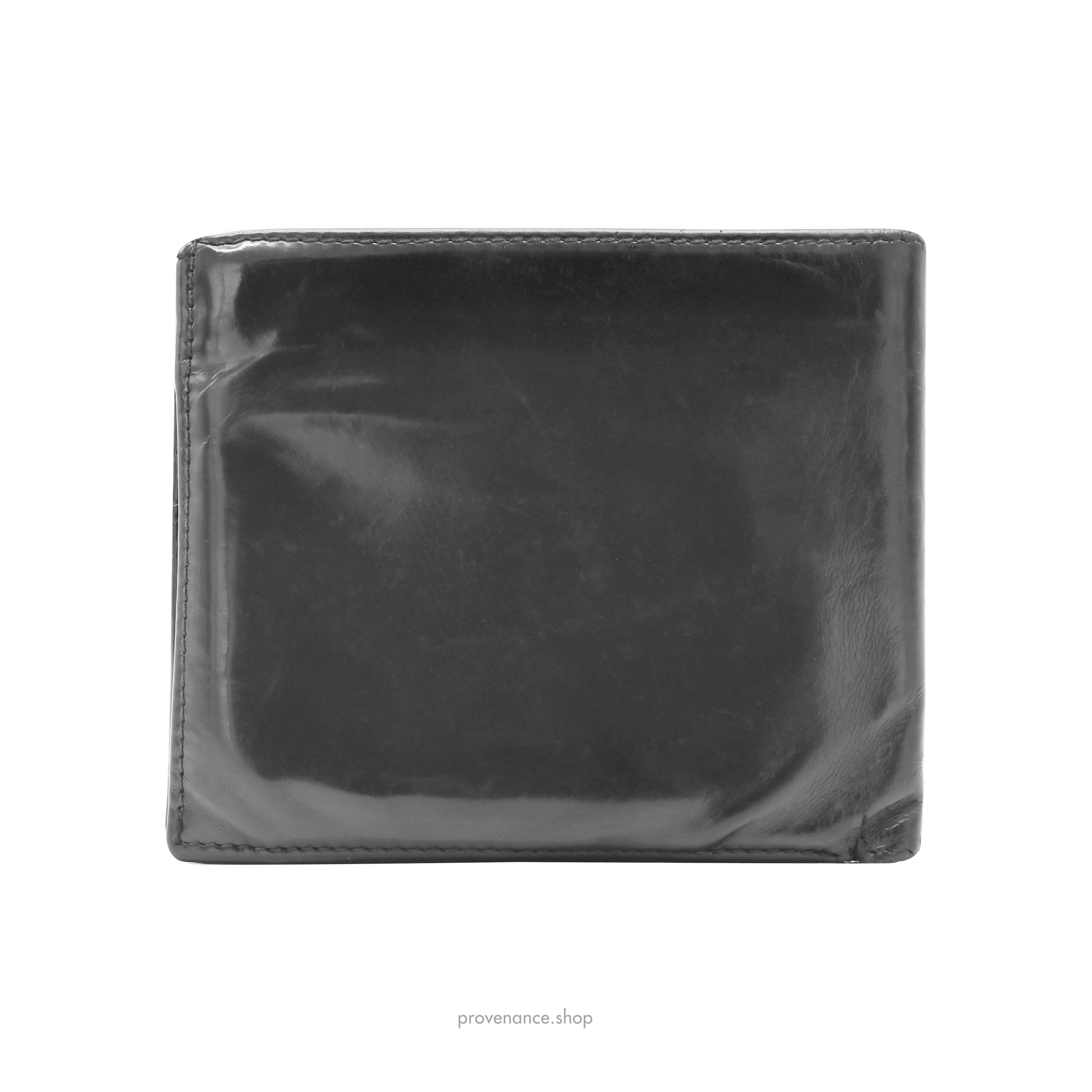 Bifold Wallet - Black Patent Leather - 2