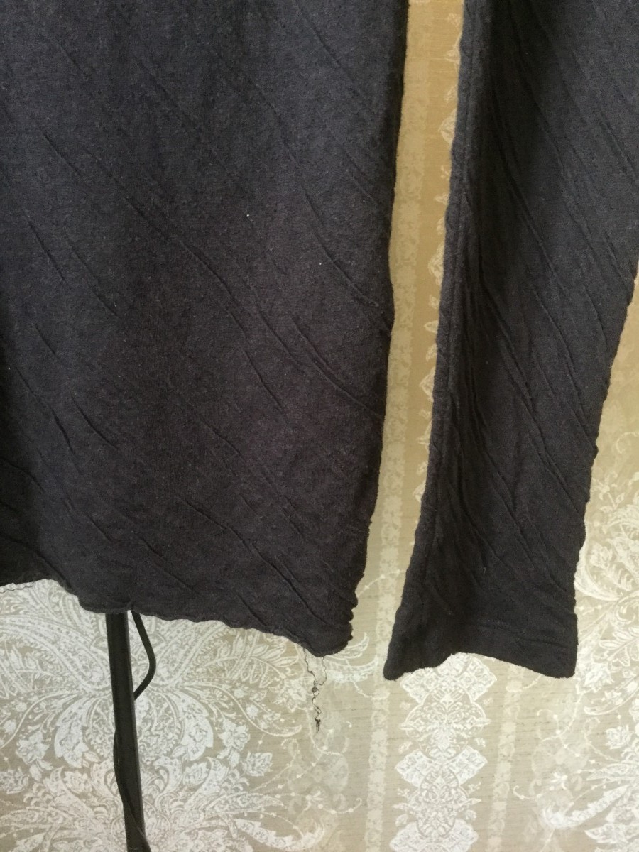Isabel Benenato - Double layer crumpled sweatshirt.Like Rick Owens or Devoa - 8