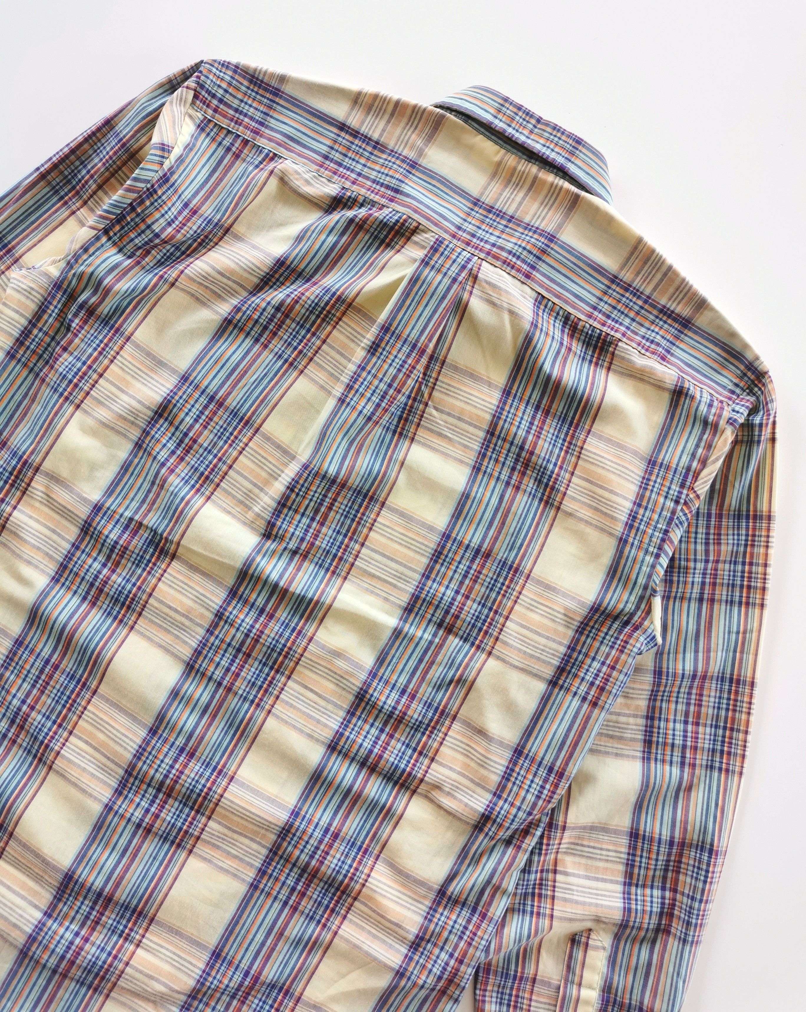 Designer - Yves Saint Laurent YSL Striped Block Shirts - 7