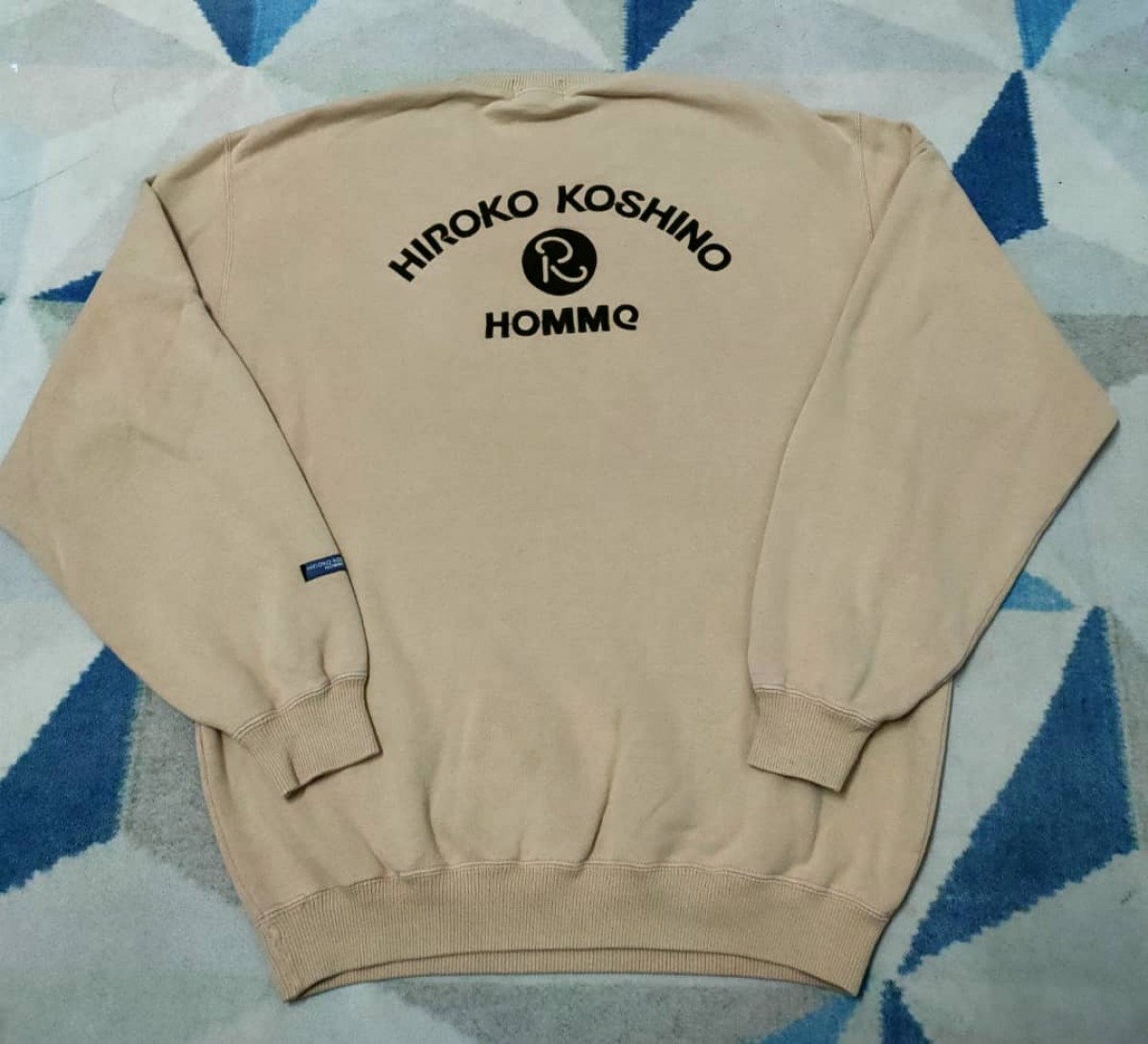 Hiroko Koshino Homme - HIROKO KOSHINO Embroidered Big Spellout Jumper - 1