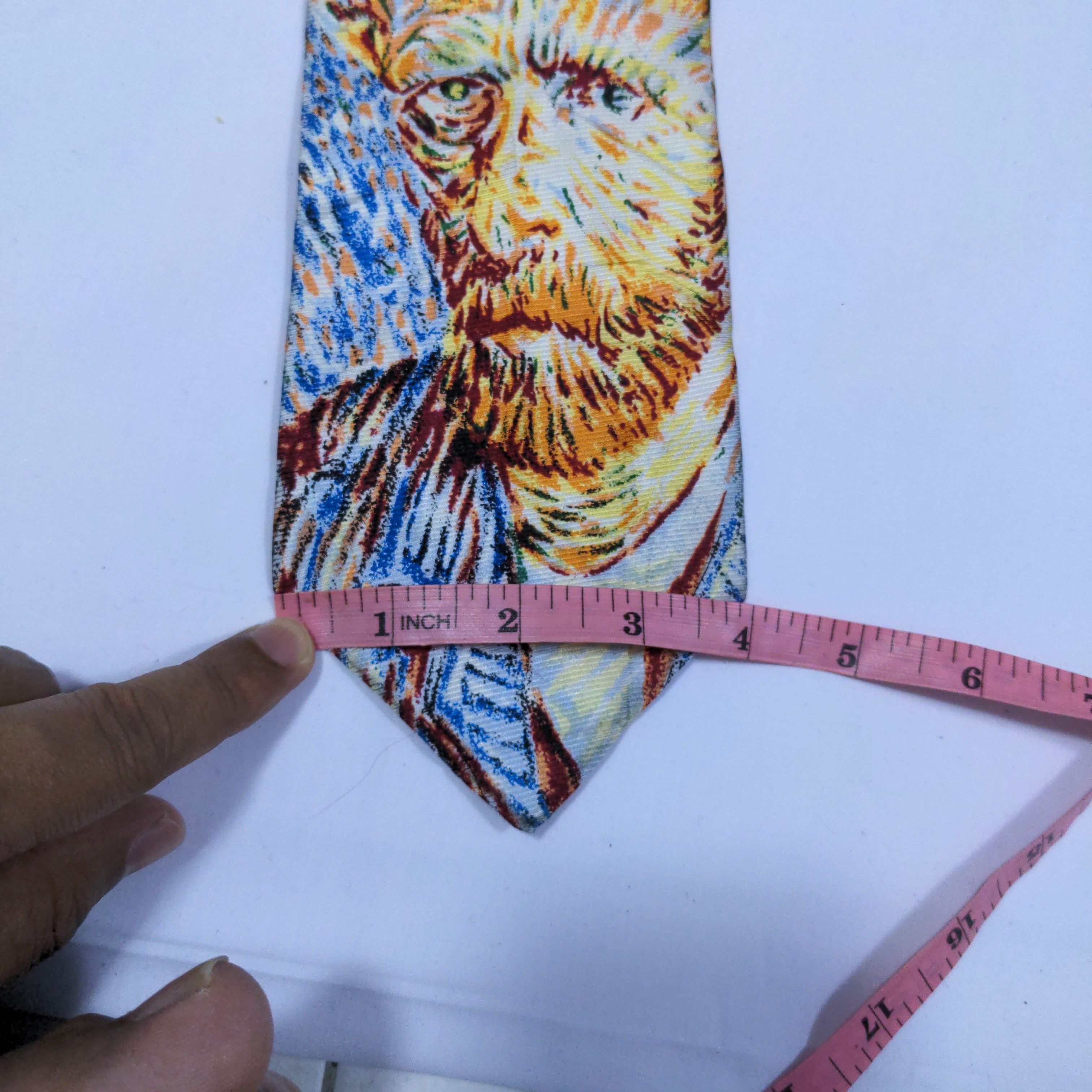 Rare - Vincent Van Gogh Painting Art Neck Tie - 4
