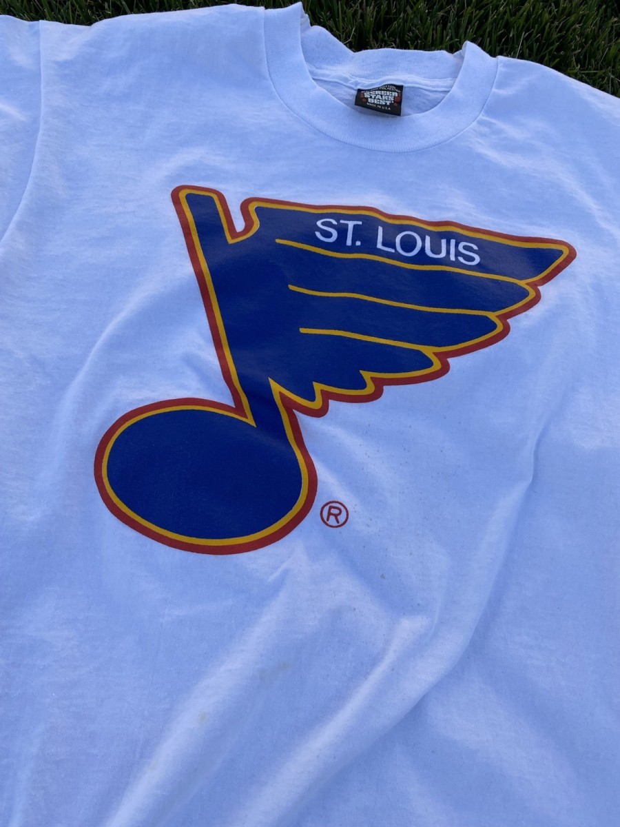 Nhl - SSB Single Stitch St. Louis Blues Tee - 3