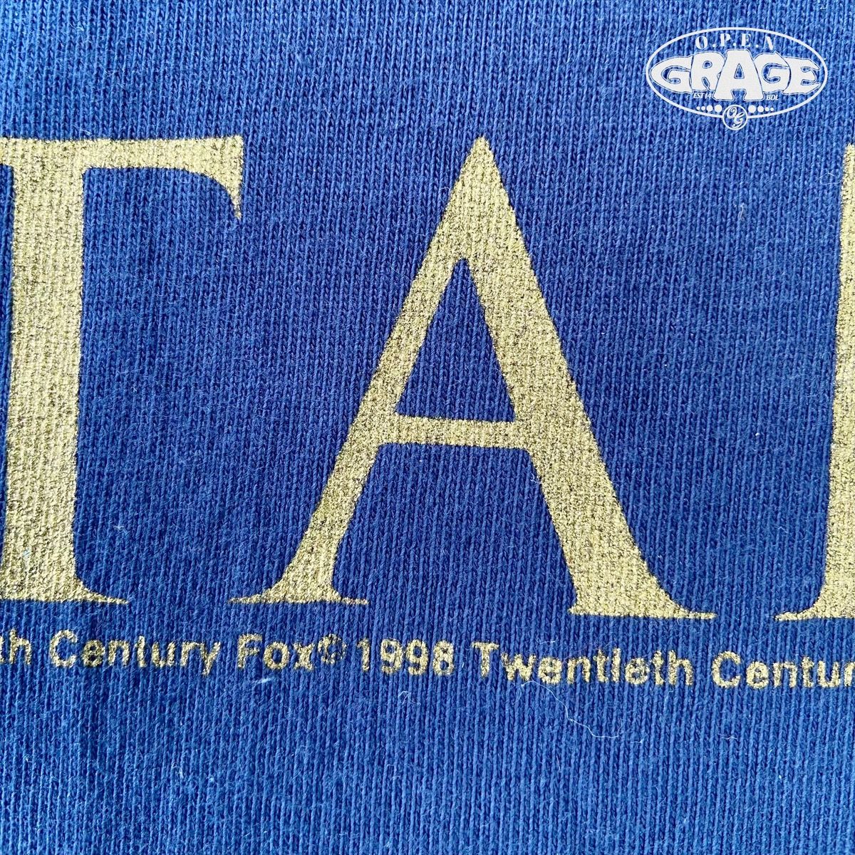 Archival Clothing - Vintage Y2K TITANIC logo Promo Tshirt ©1998 - 5