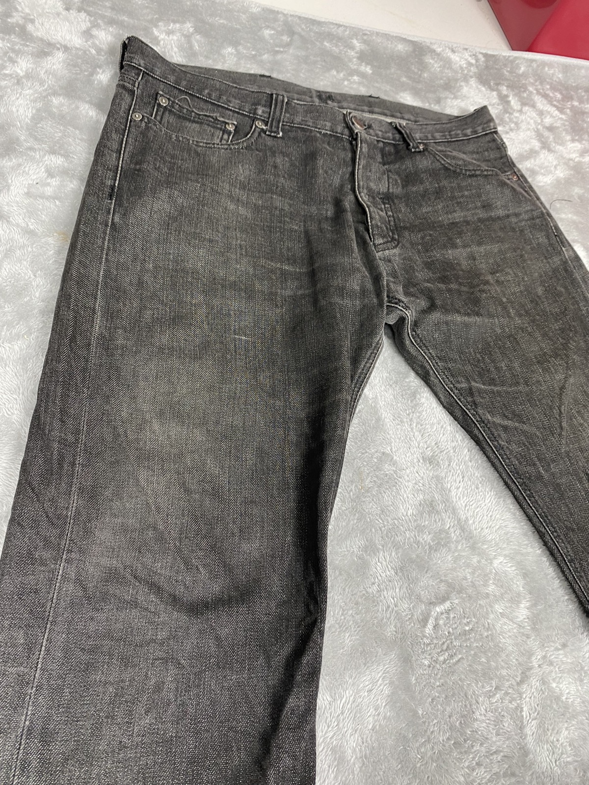 Neil Barrett Buckle Back Denim jeans - 8