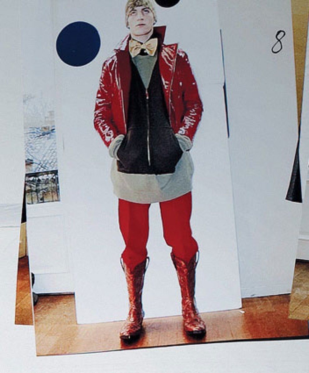 Denis Simachev - GRAIL! Embroidered cowboy boots.Like Saint Laurent or Gucci - 1