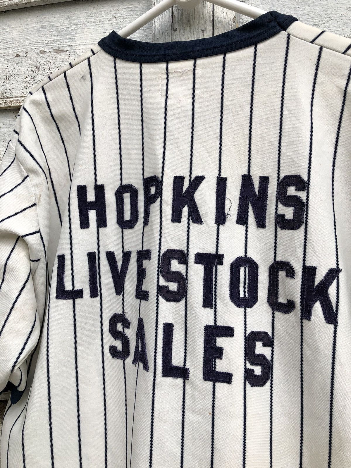 Vintage 70s-80s Pride Uniform Hopkins Livestock Sales - 3