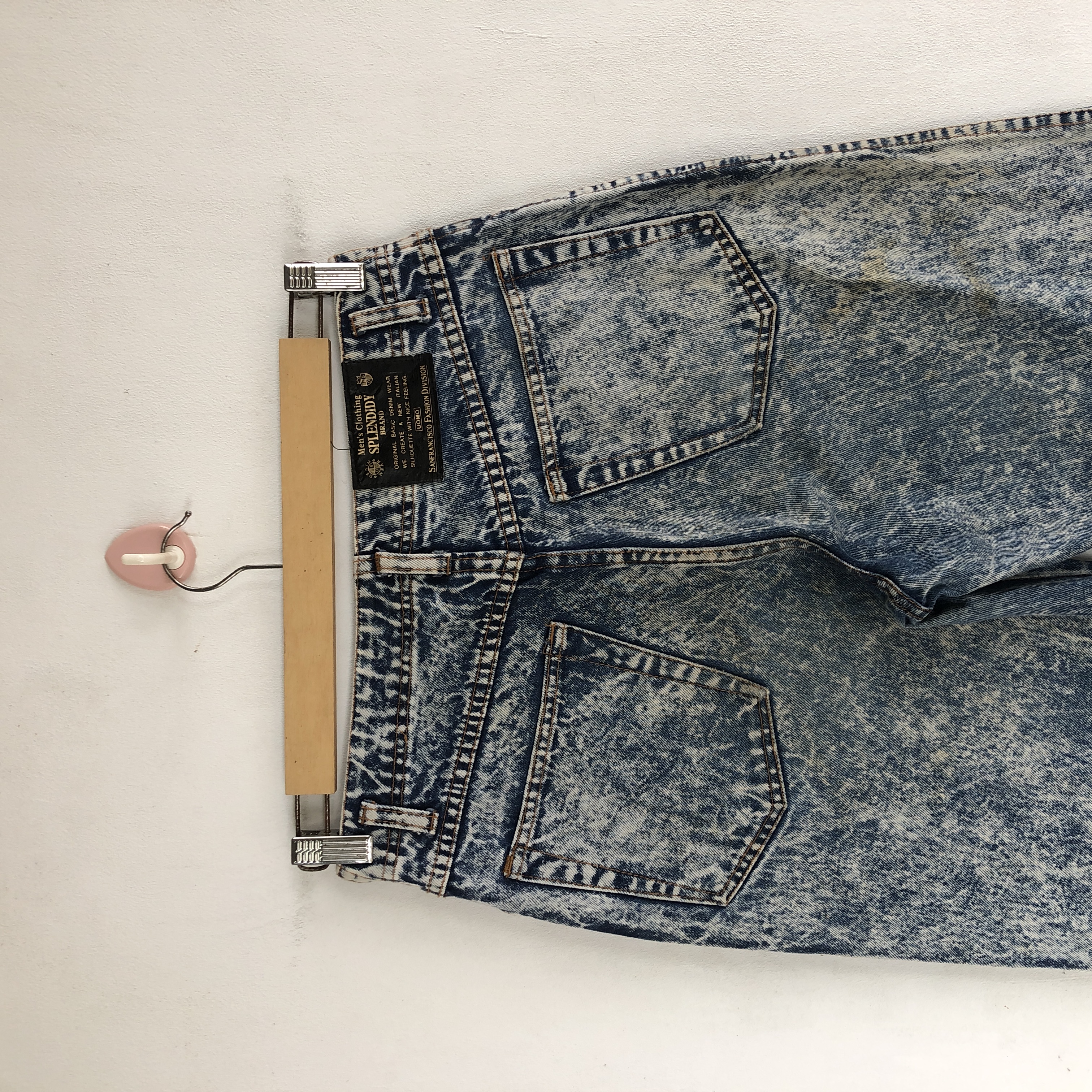 Vintage - Vintage Japanese Jeans Acid Wash Denim Pants - BS40276. - 4