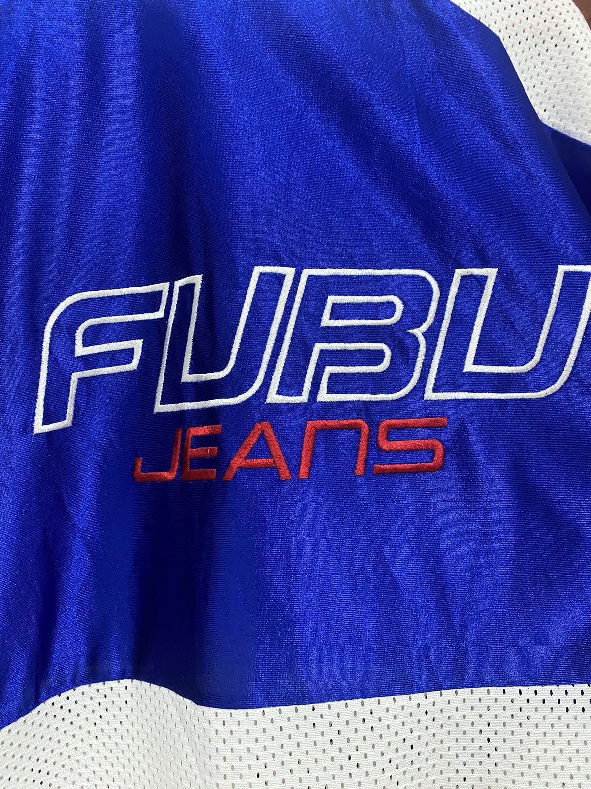 Vintage Fubu Jeans Collection Jersey Embroidery Logo - 6
