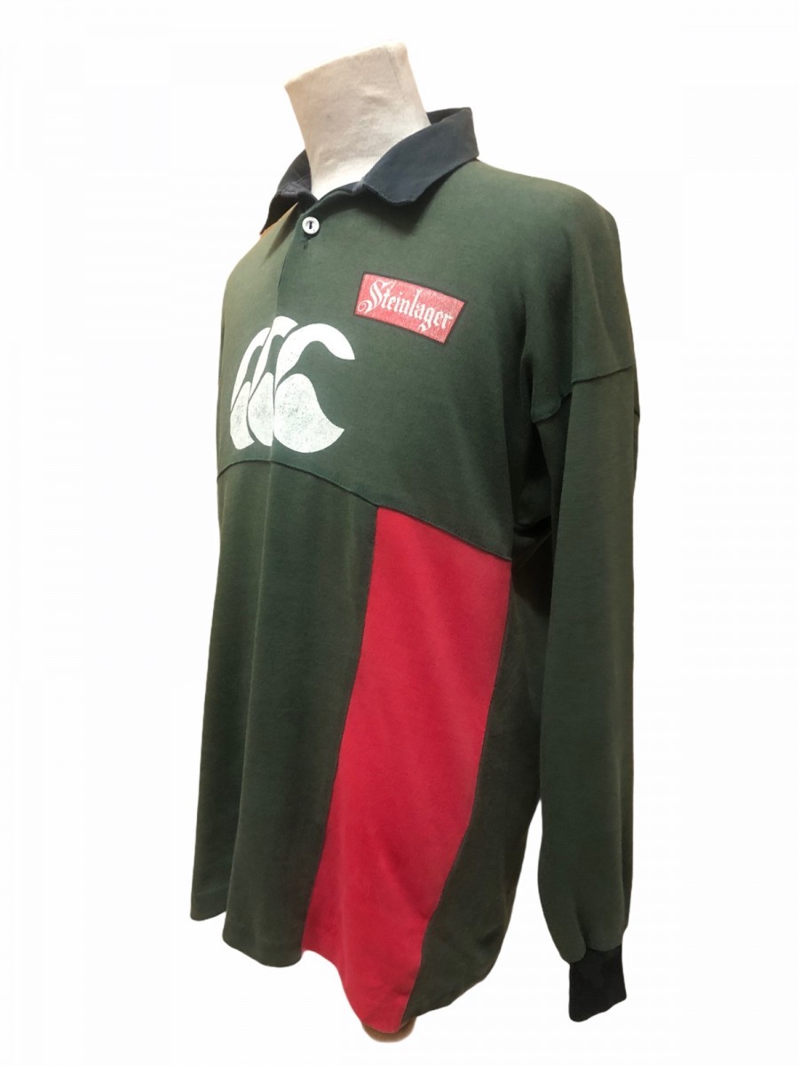 Canterbury Of New Zealand - Vintage Rare Canterbury Steinlager Rugby Shirt - 3