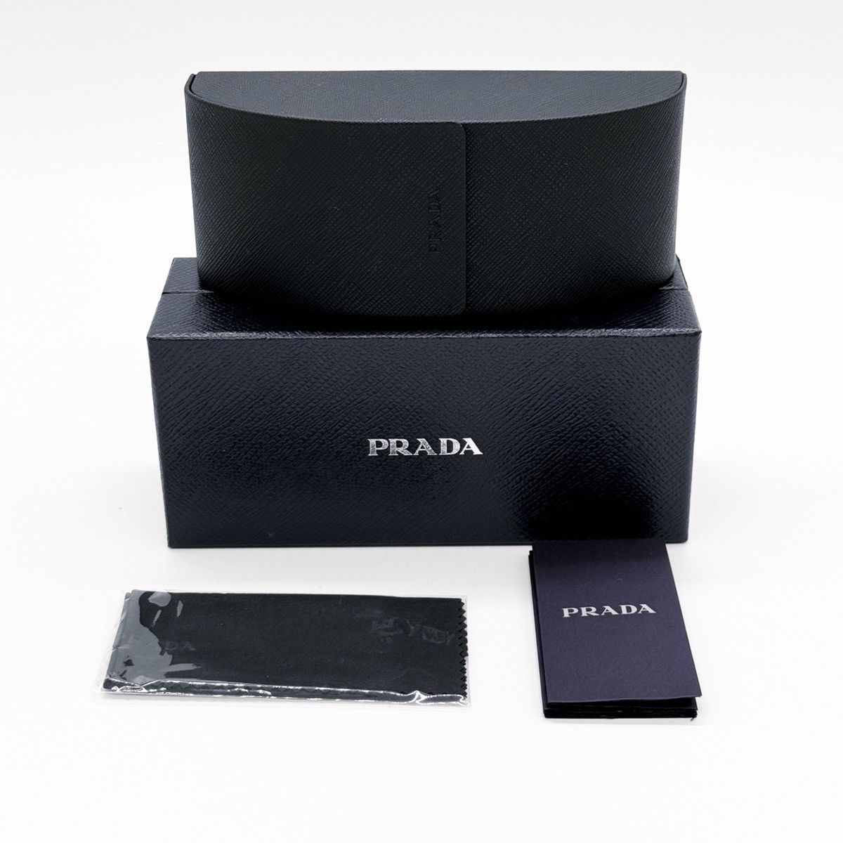 NEW PRADA PRA12S 16K08Z WOMEN SUNGLASSES SPRA12 BLACK GREY - 10