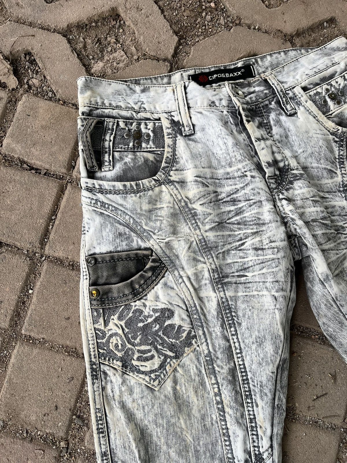 💥Vintage Distressed Cipo Baxx Denim - 3