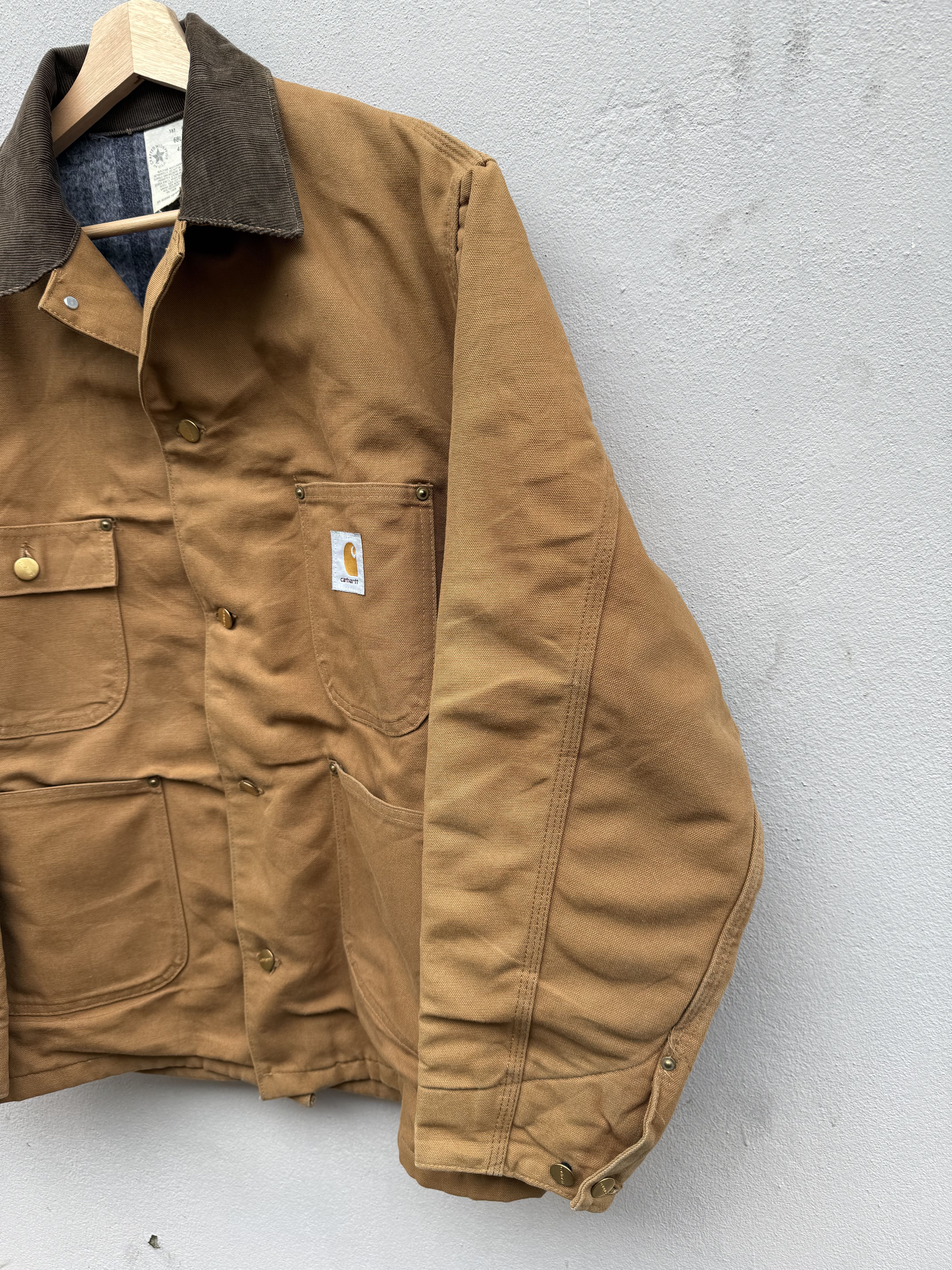 Carhartt Vintage 1989 CARHARTT Chore Jacket 100 Years Anniversary