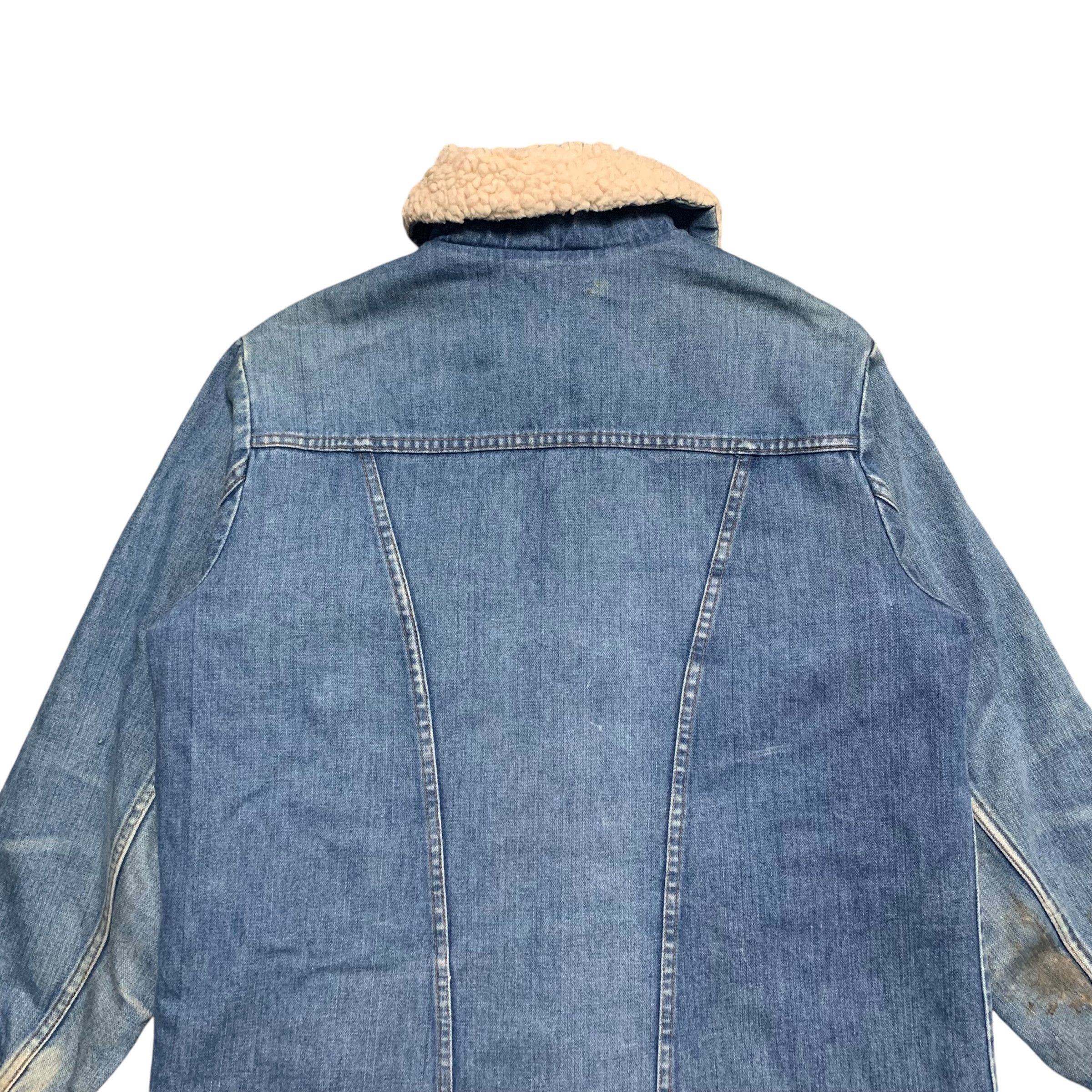 Vintage 70s Wrangler Denim Wrange Coat - 12