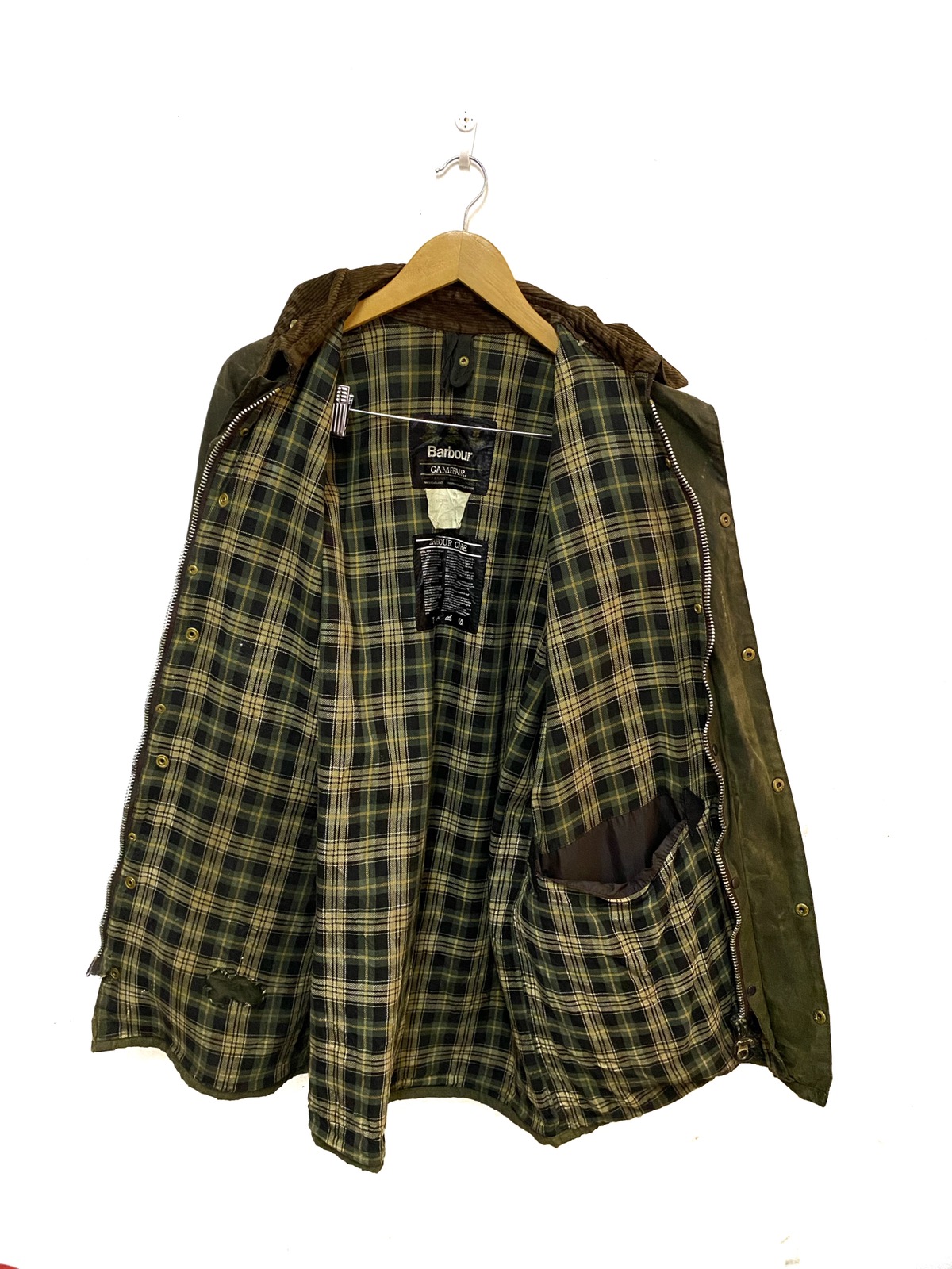 Barbour Gamefair Waxed Jacket Made in England - 10