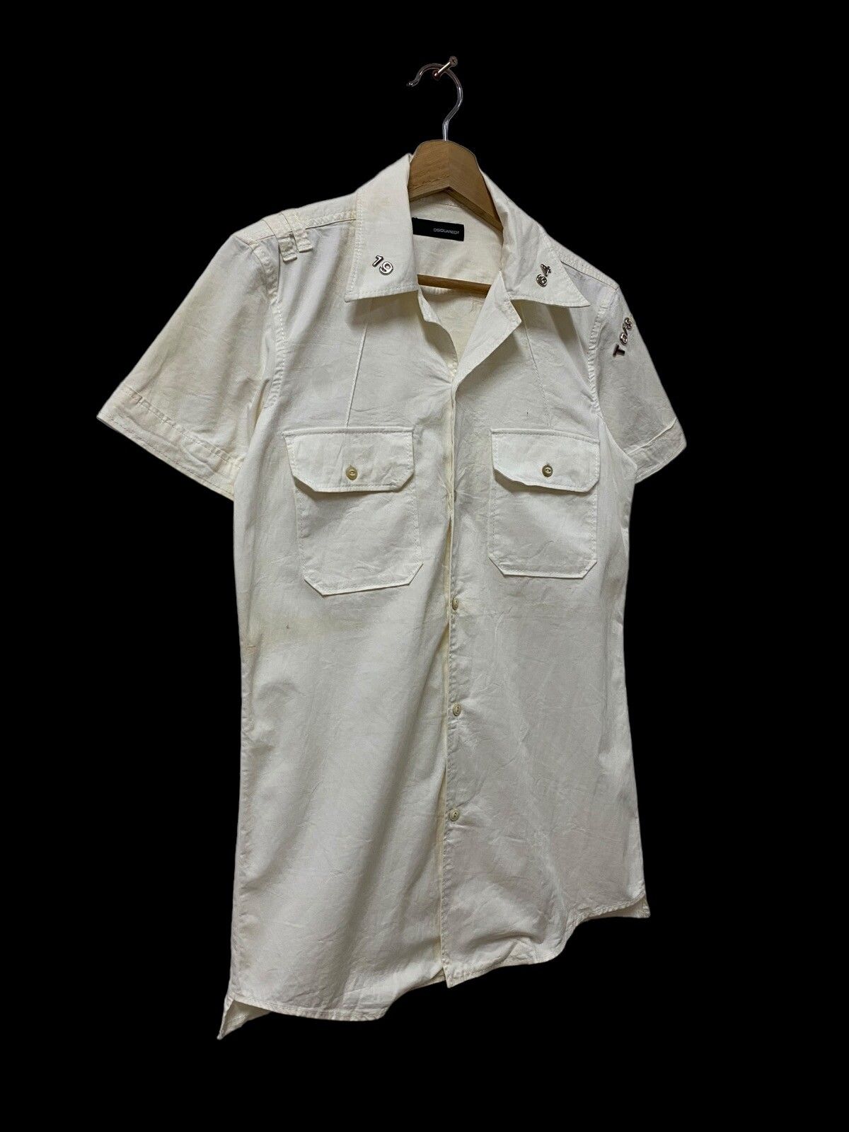 Dsquared2 Topscout White Button Down Shirt - 5