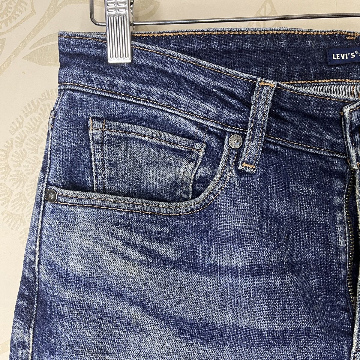 Levis Made & Crafted Blue Label Distressed Denim Jeans - 13
