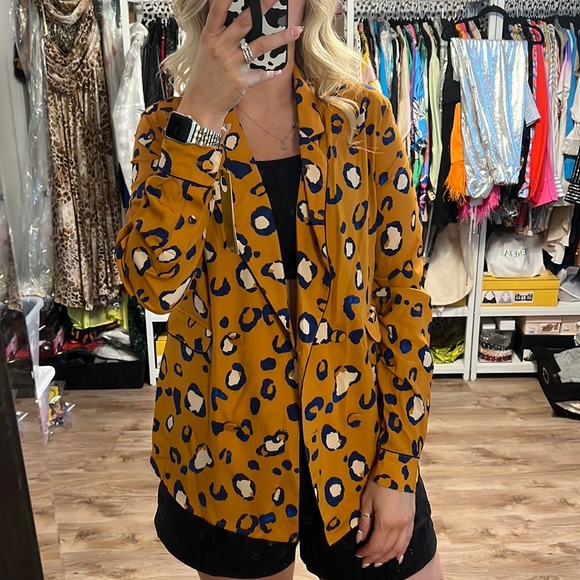 3.1 Phillip Lim for Target - 3.1 Phillip Lim x Target Leopard Animal Print Blazer Jacket - 1