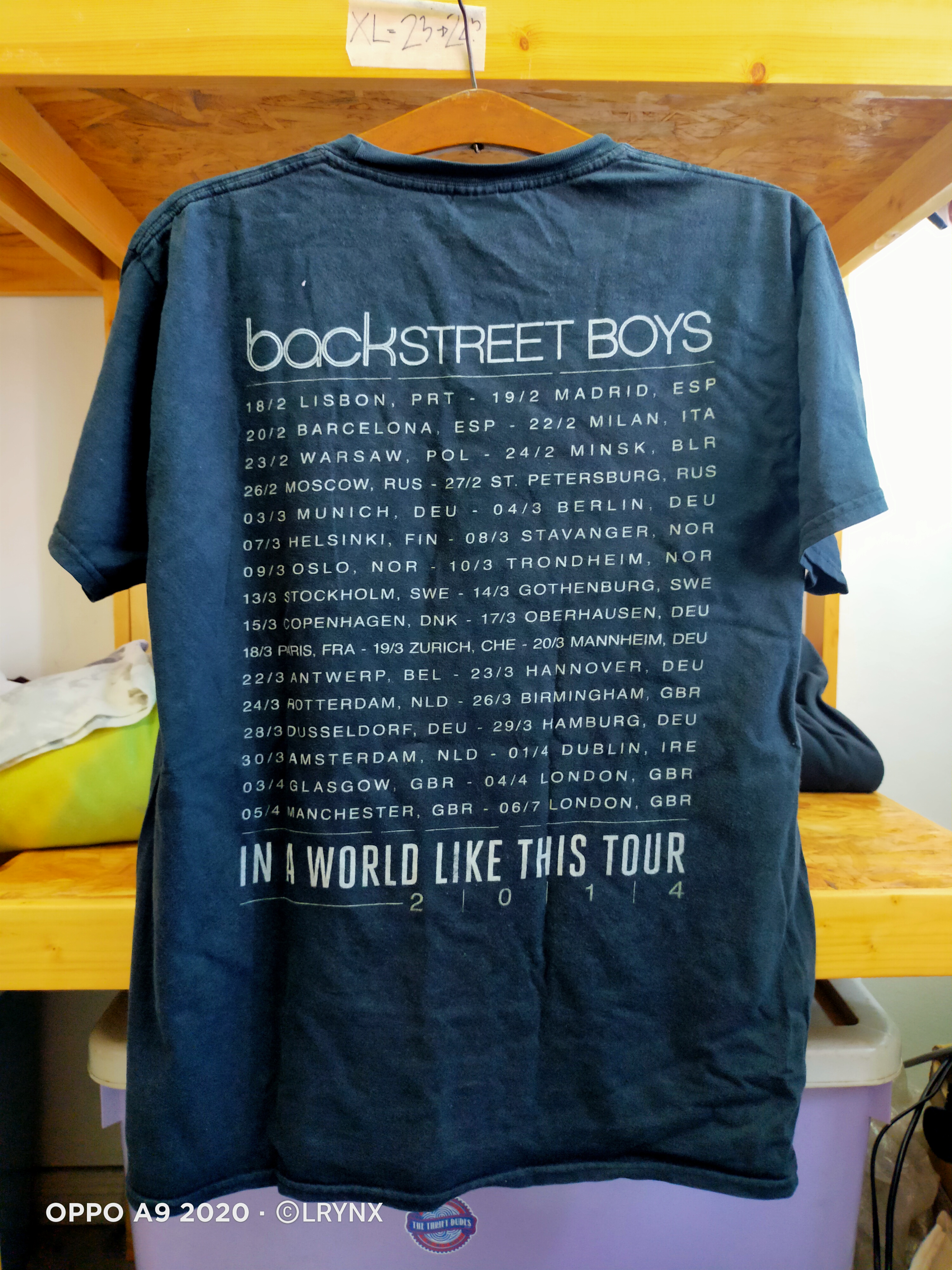 Gildan - BACKSTREET BOYS TOUR 2014 - 2