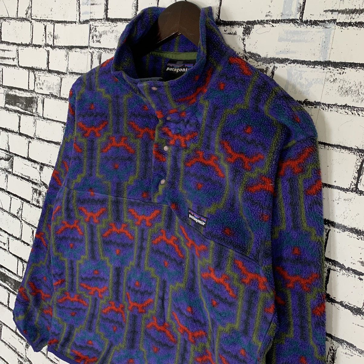 Vintage - Patagonia Fleece Sweatshirt Patagonia Pullover - 3