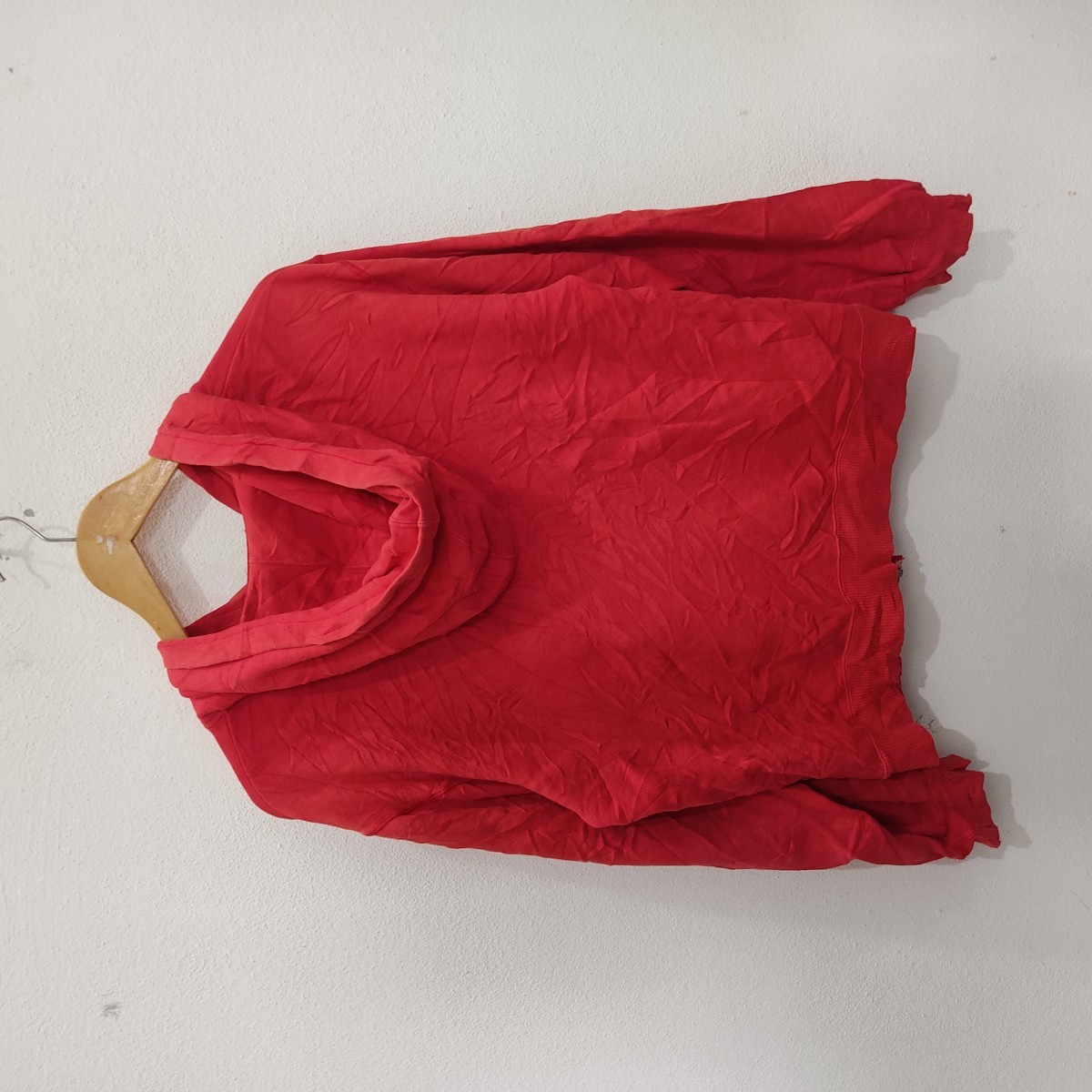 Rusty - Beach Surf Wear Style Red Hoodie Sweatshirt - 2