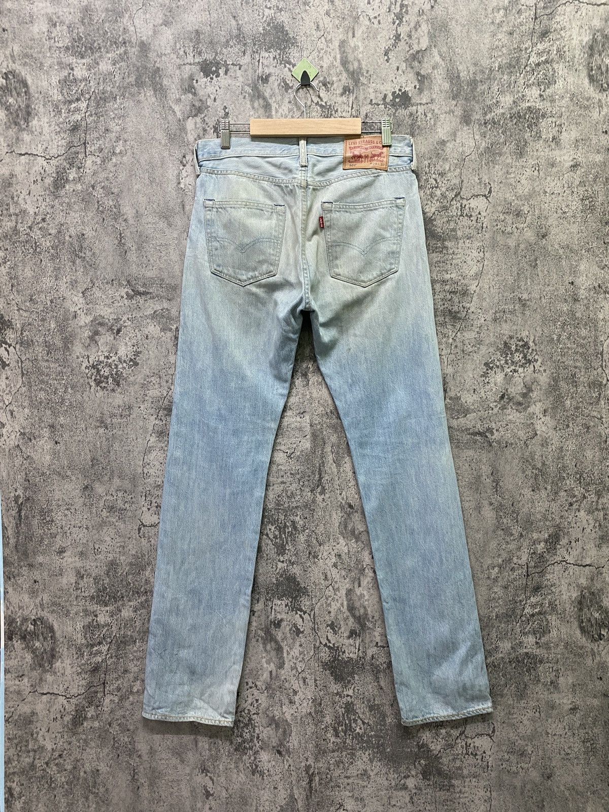 Vintage LEVIS 501 Light Wash Denim -L59 - 2