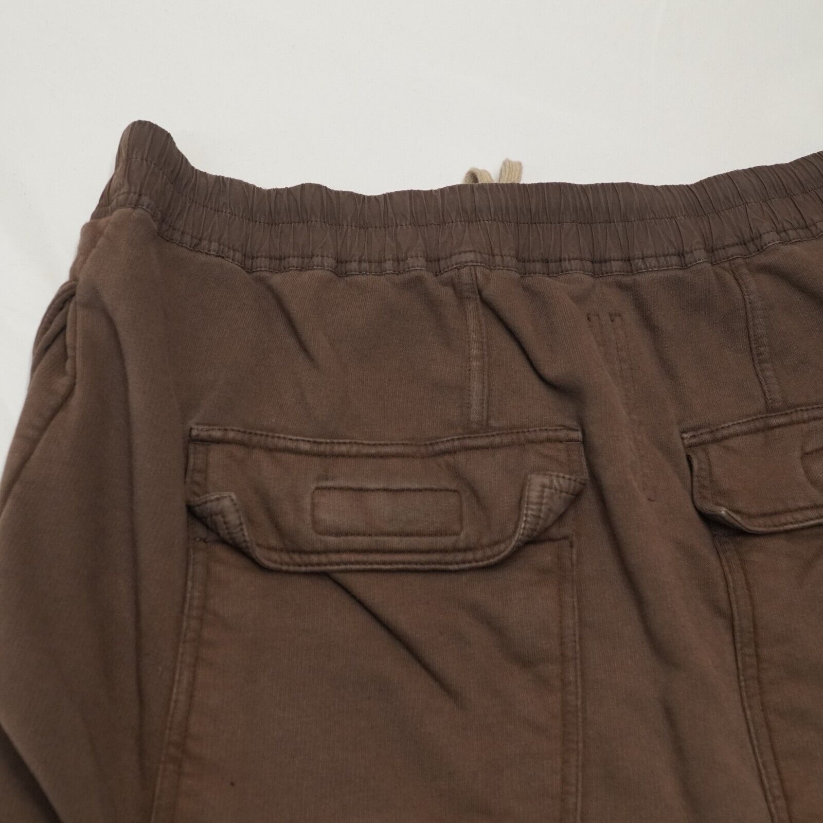Rick Shorts Drop Crotch Cotton Macassar Brown Large - 15