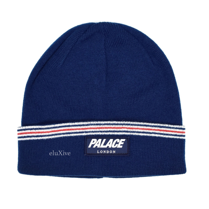 Navy J-Stripe Logo Beanie DS - 1