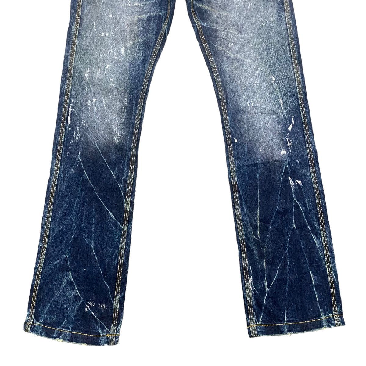 Le Grande Bleu (L.G.B.) - ARMY OF NO! Denim Painter Jeans - 7