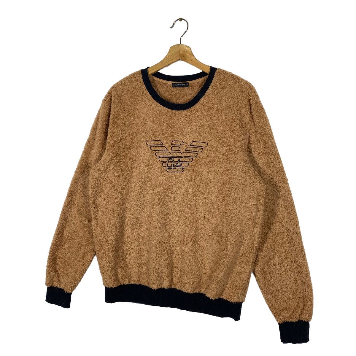 Emporio Armani Fleece Sweatshirt M Size Brown Colour - 2