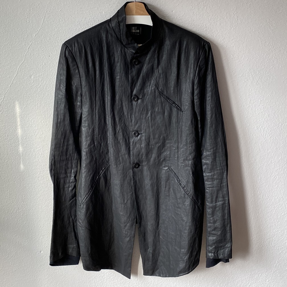 Lost & Found Ria Dunn - Ramie Waxed Car Coat - 5