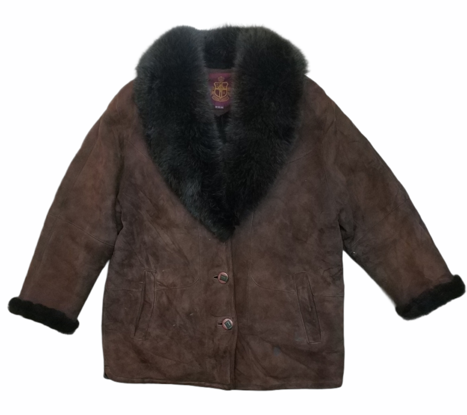 Designer - 🔥Very Rare Omar Sharif Paris Faux Fur Sherpa Jacket - 1