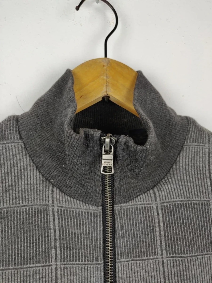 Armani Exchange - Vintage Checked Vest Jacket Outerwear - 2