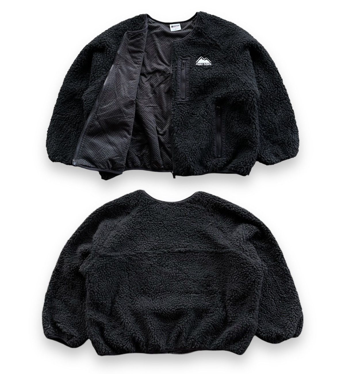 Vintage - First Down Fleece Jacket - 1