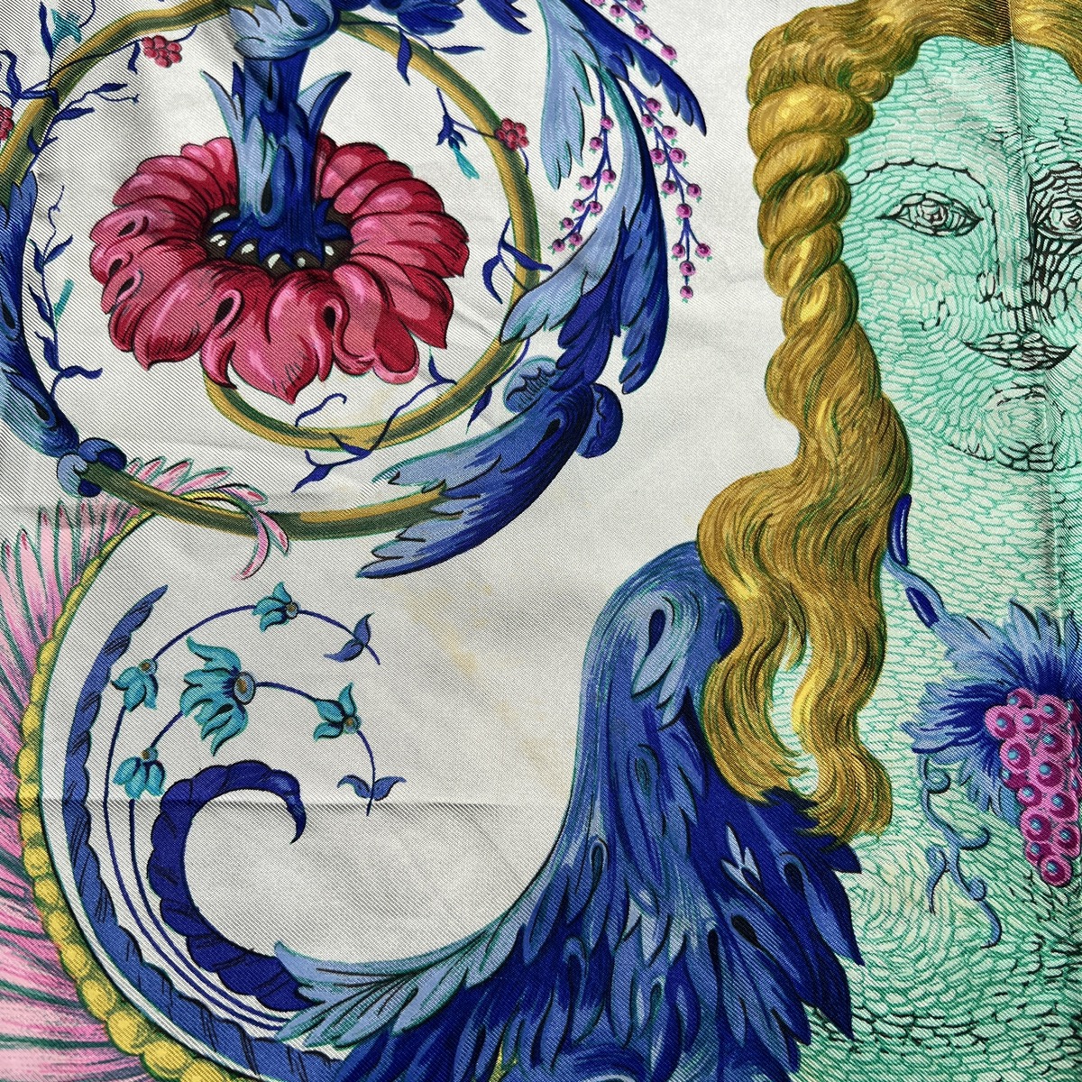 Hermes Ceres by Francoise Faconnet Silk Scarf - 6