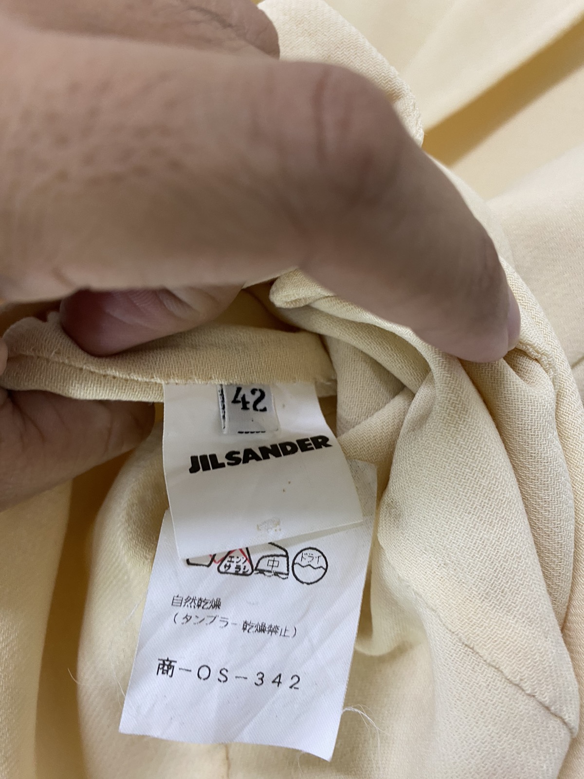 Jil Sander Pure Wool Jacket Button Design - 4