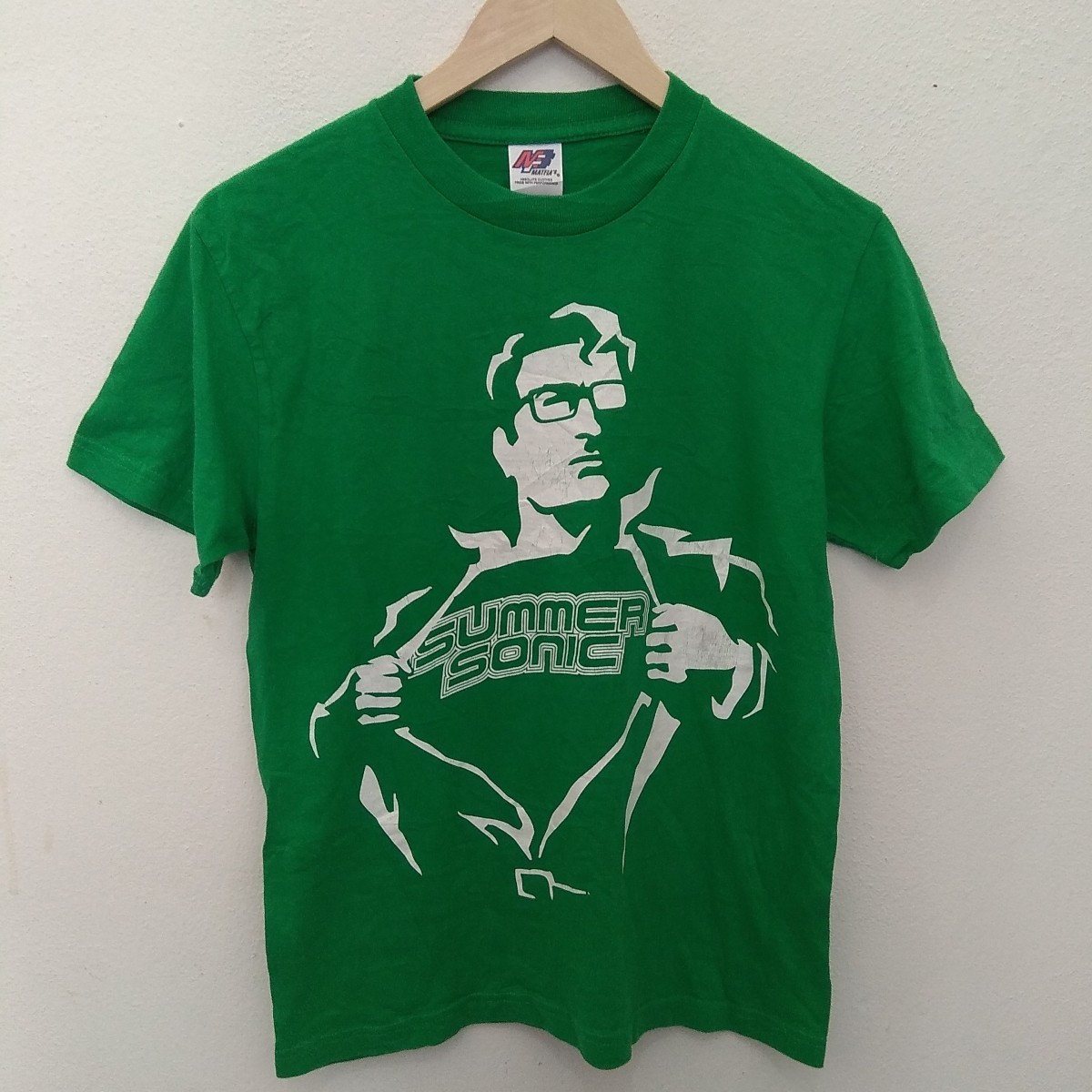 Band Tees - Vintage Summer Sonic Concert Rock Band List Superman Shirt - 1