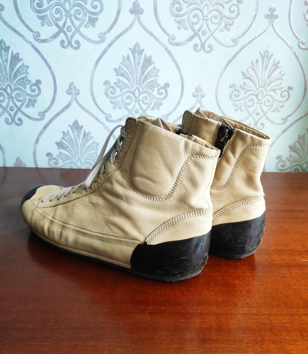 Oxs Rubber Soul - Polacco white hi-tops. - 5