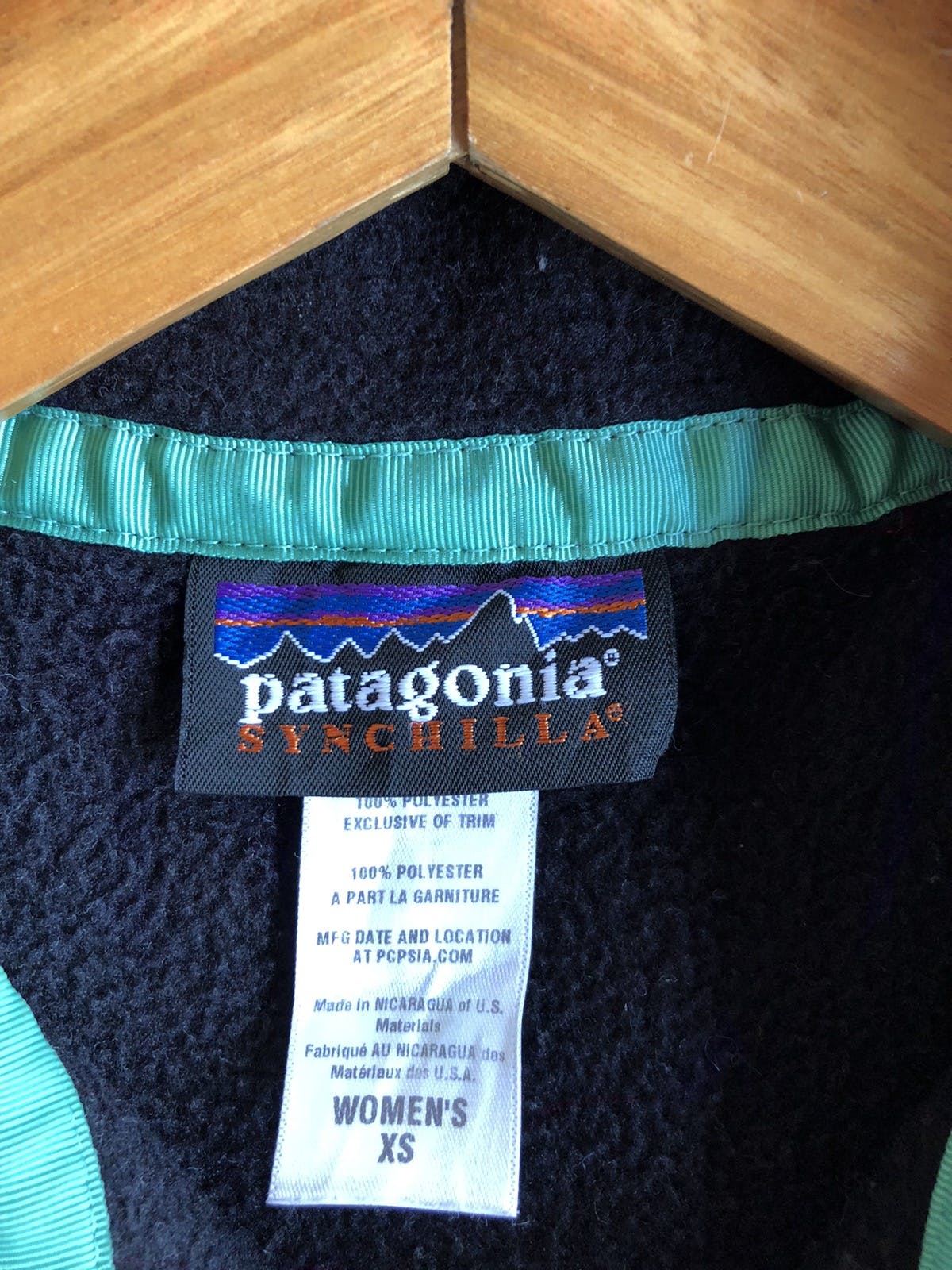 Patagonia Winter Snap-T Fleece Black pink Women Sweaters - 5