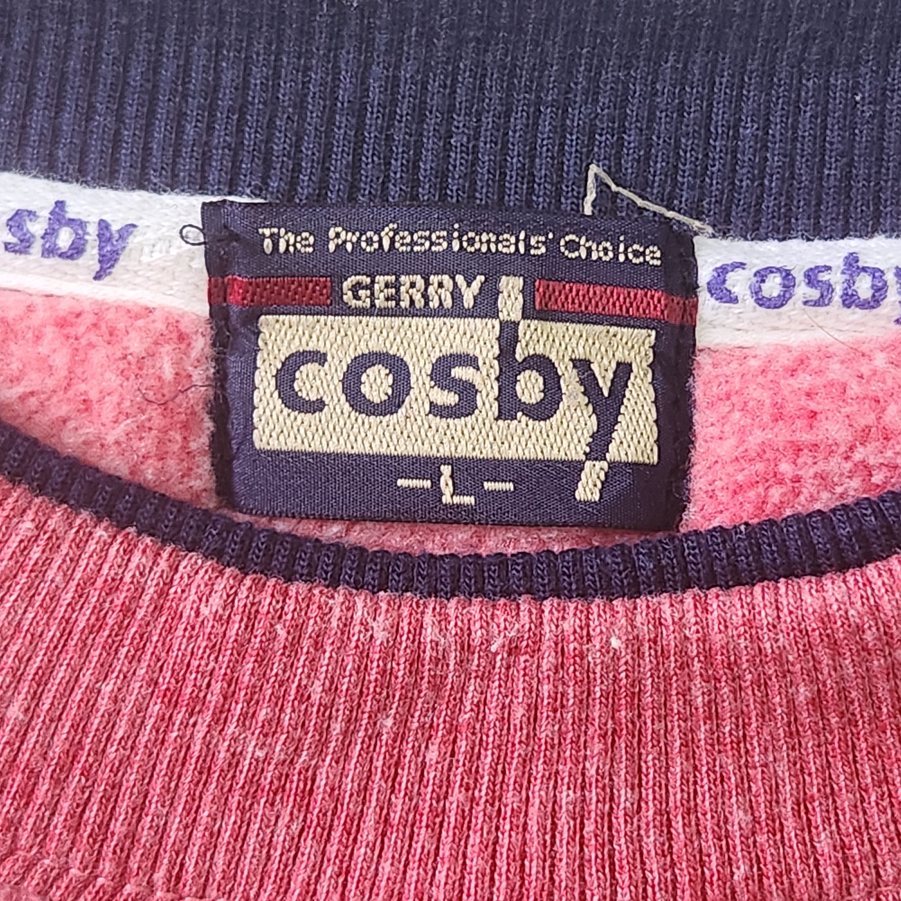 Made In Usa - Vintage 90s Gerry Cosby Spellout Sweater Shirt - 12